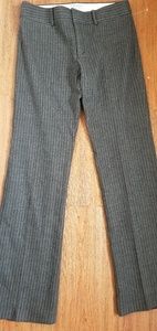 Banana republic, 6, gray strip pants